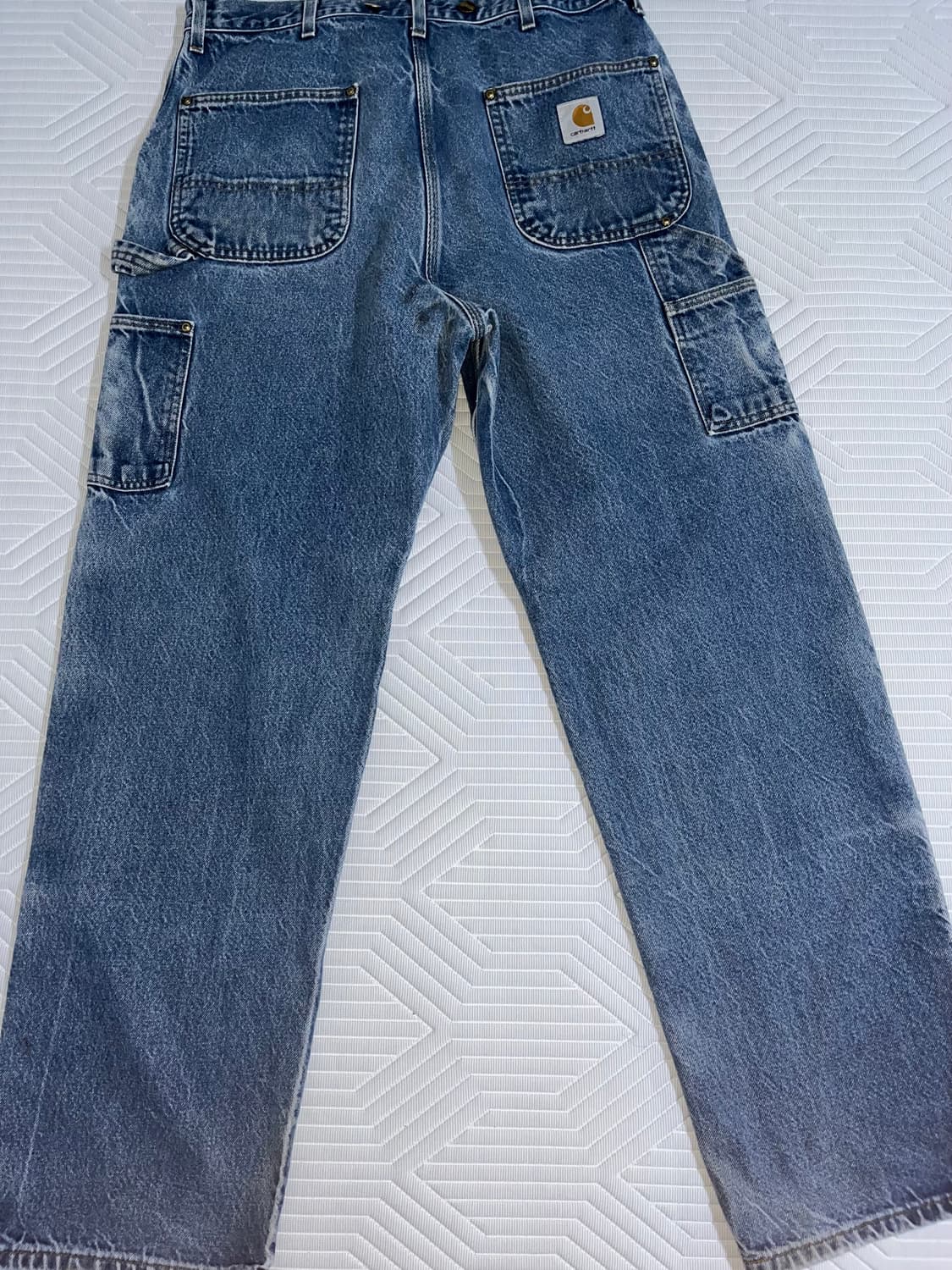 빈티지 칼하트 더블니 데님 made in usa 상품이미지2