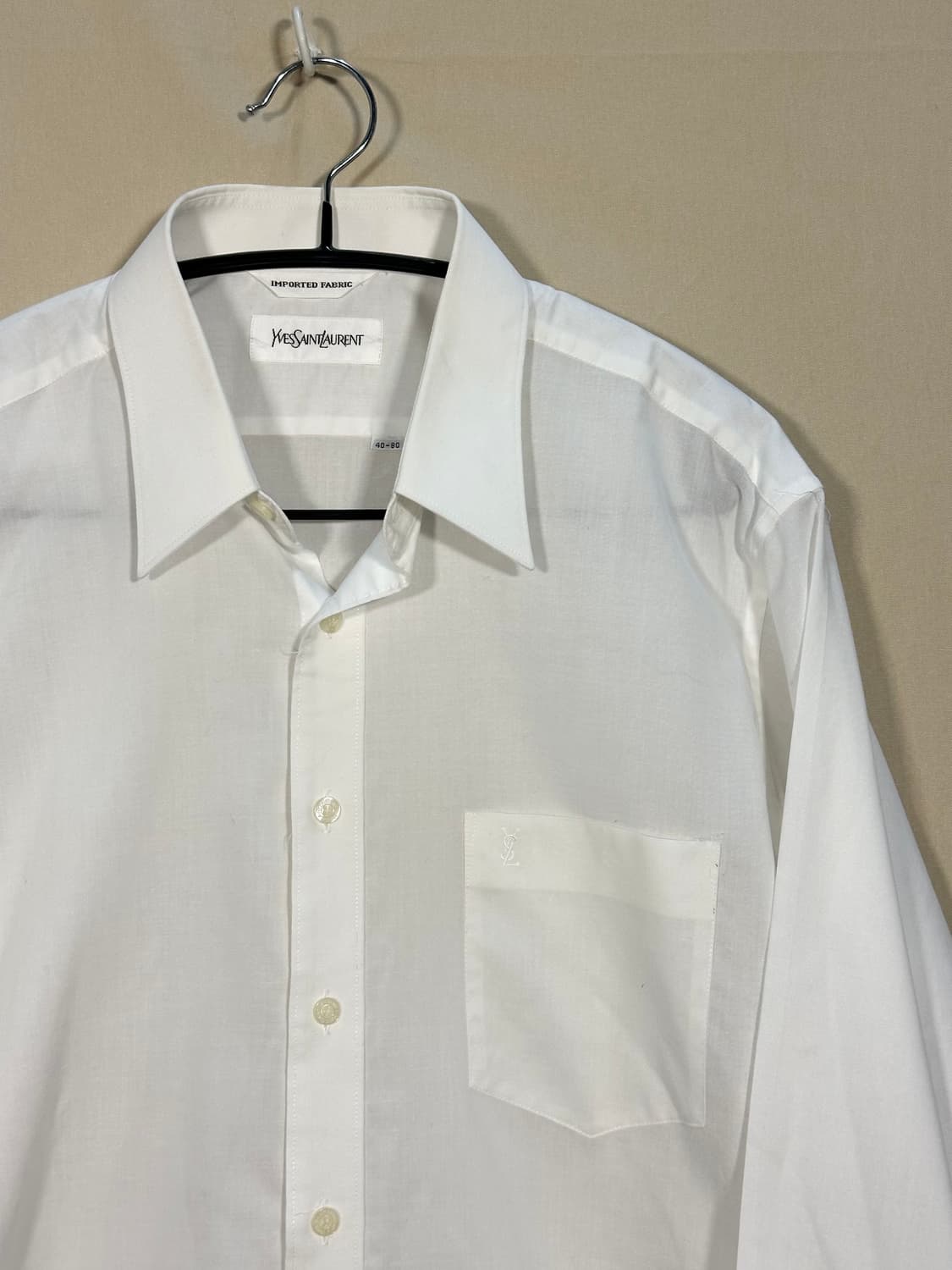 입생로랑 빈티지 베이직 셔츠 처분  상품이미지2