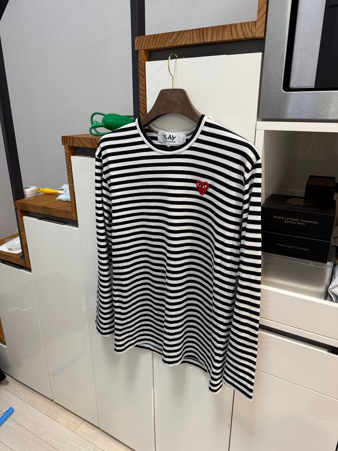 꼼데가르송 롱슬리브 XL사이즈 판매합니다 ! 상품이미지1