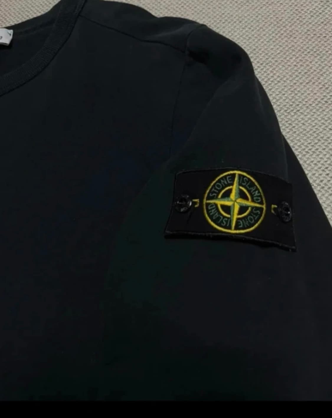 스톤아일랜드 맨투맨 블랙 상품이미지2