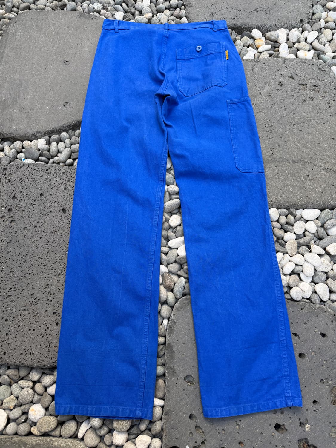 OLD VINTAGE WASHED BLUE 빈티지 프렌치워크팬츠 상품이미지2