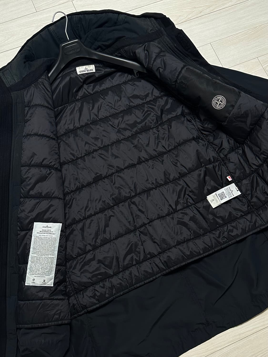 스톤아일랜드 마이크로랩스 탄창 롱패딩 XL(105-110) 상품이미지5