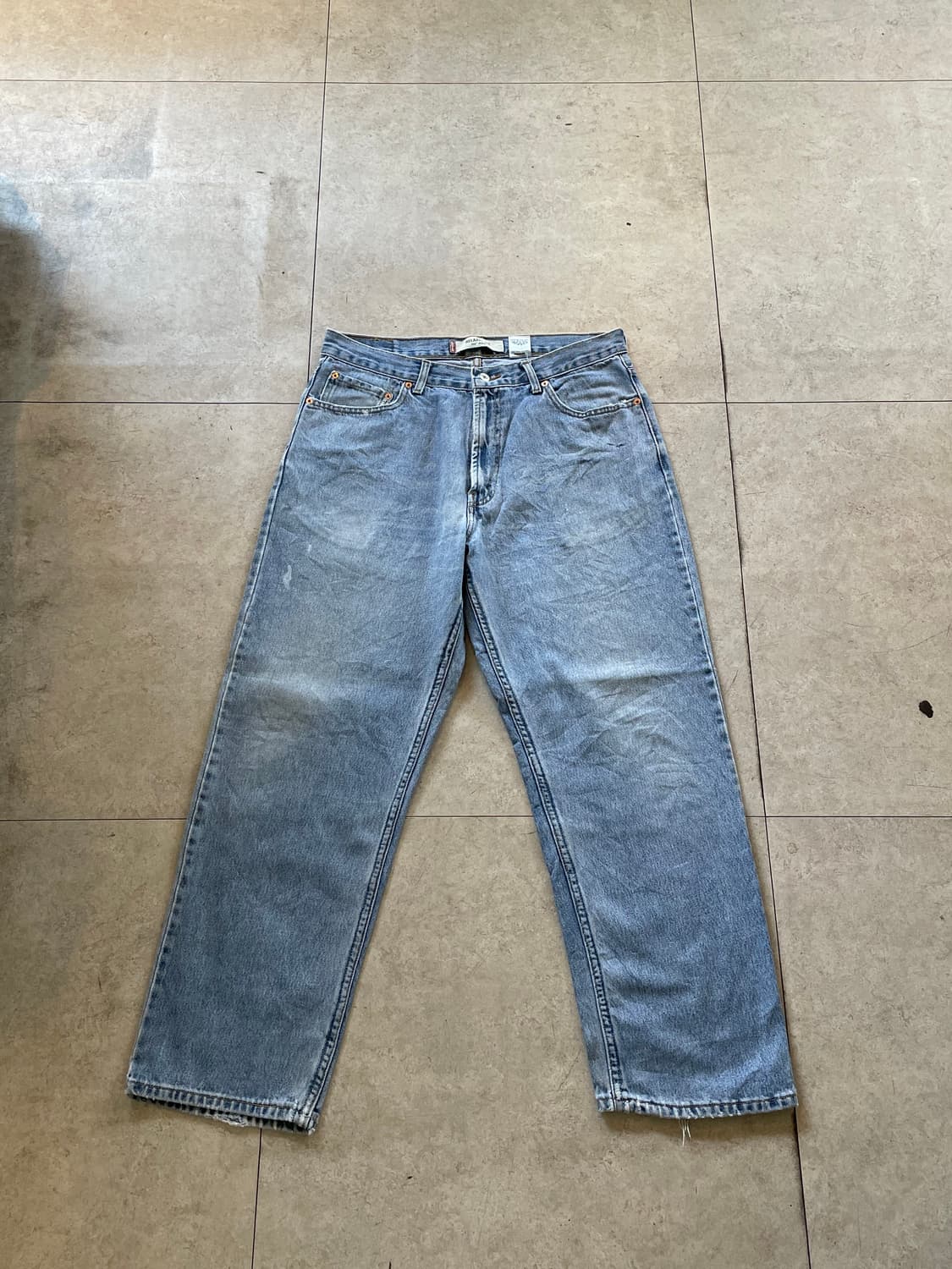 리바이스550 연청 데님팬츠 상품이미지7