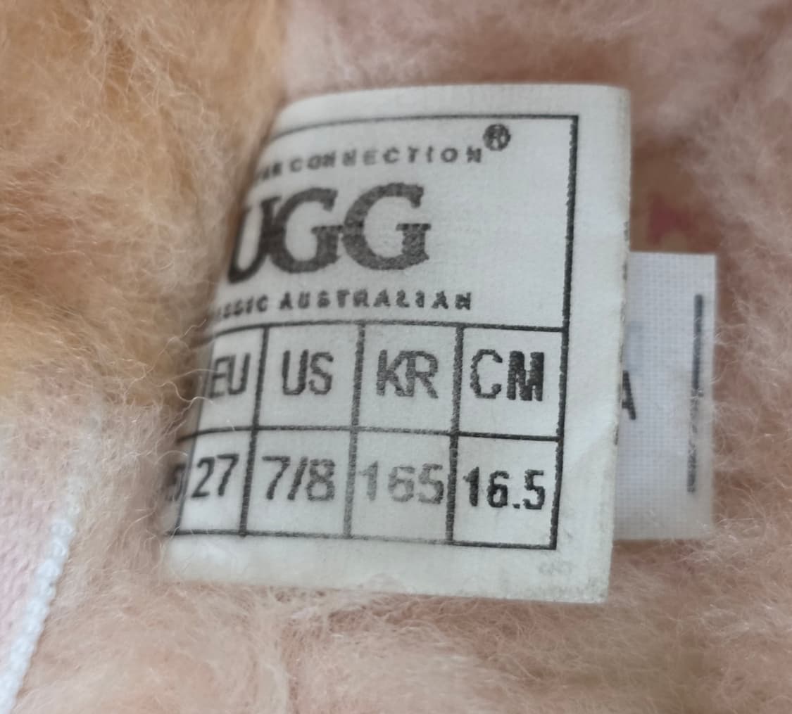 어그 오즈웨어 키즈슬리퍼 160 코케트 백스트랩방한 겨울슬리퍼  HD28 상품이미지9