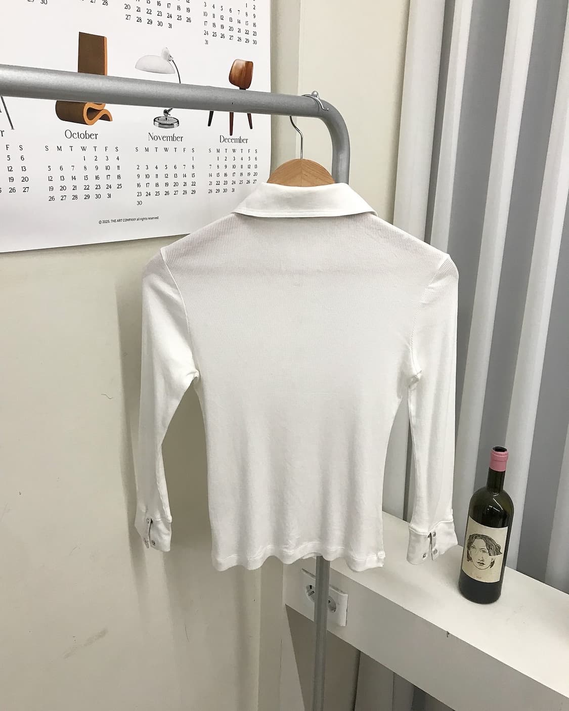 버버리 로고 골지 긴팔티 상품이미지6