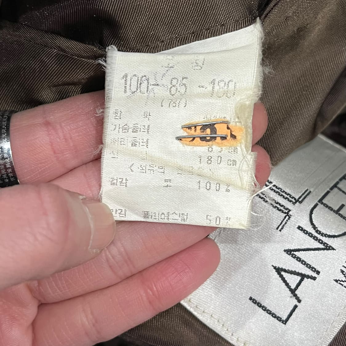 란센티 해리스트위드 울블레이저 s08520 상품이미지9