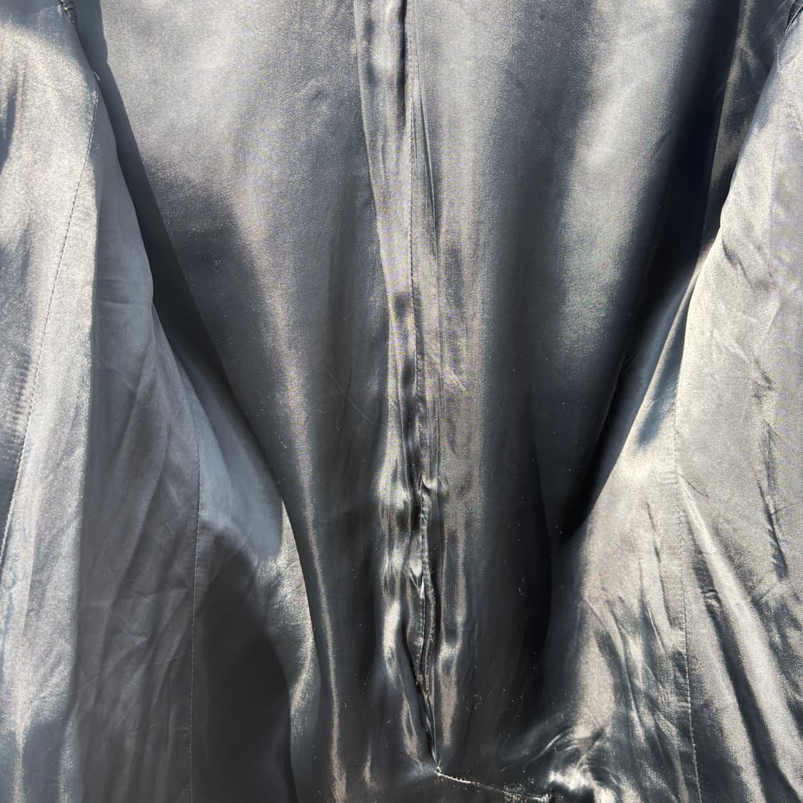 알마니 꼴레지오니 블랙 오버사이즈 울 캐시 블랜드 코트 상품이미지7