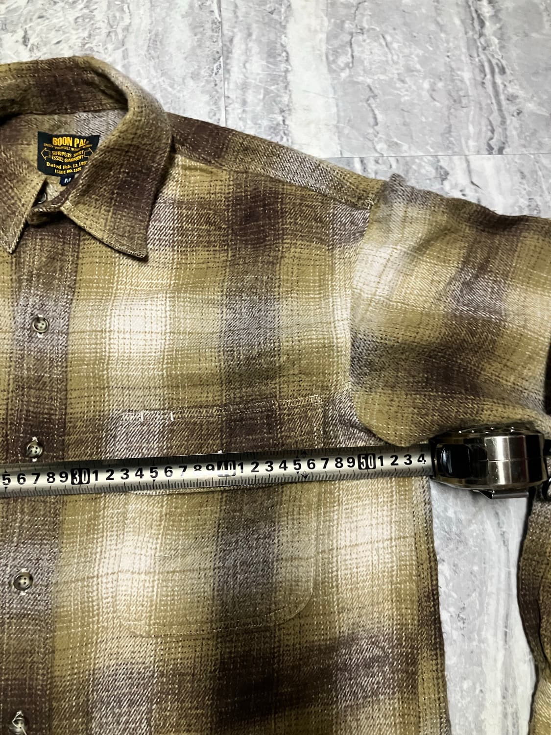 일본빈티지 Boonpal 올드스쿨아메카지 혁오풍 혼방울셔츠 상품이미지2