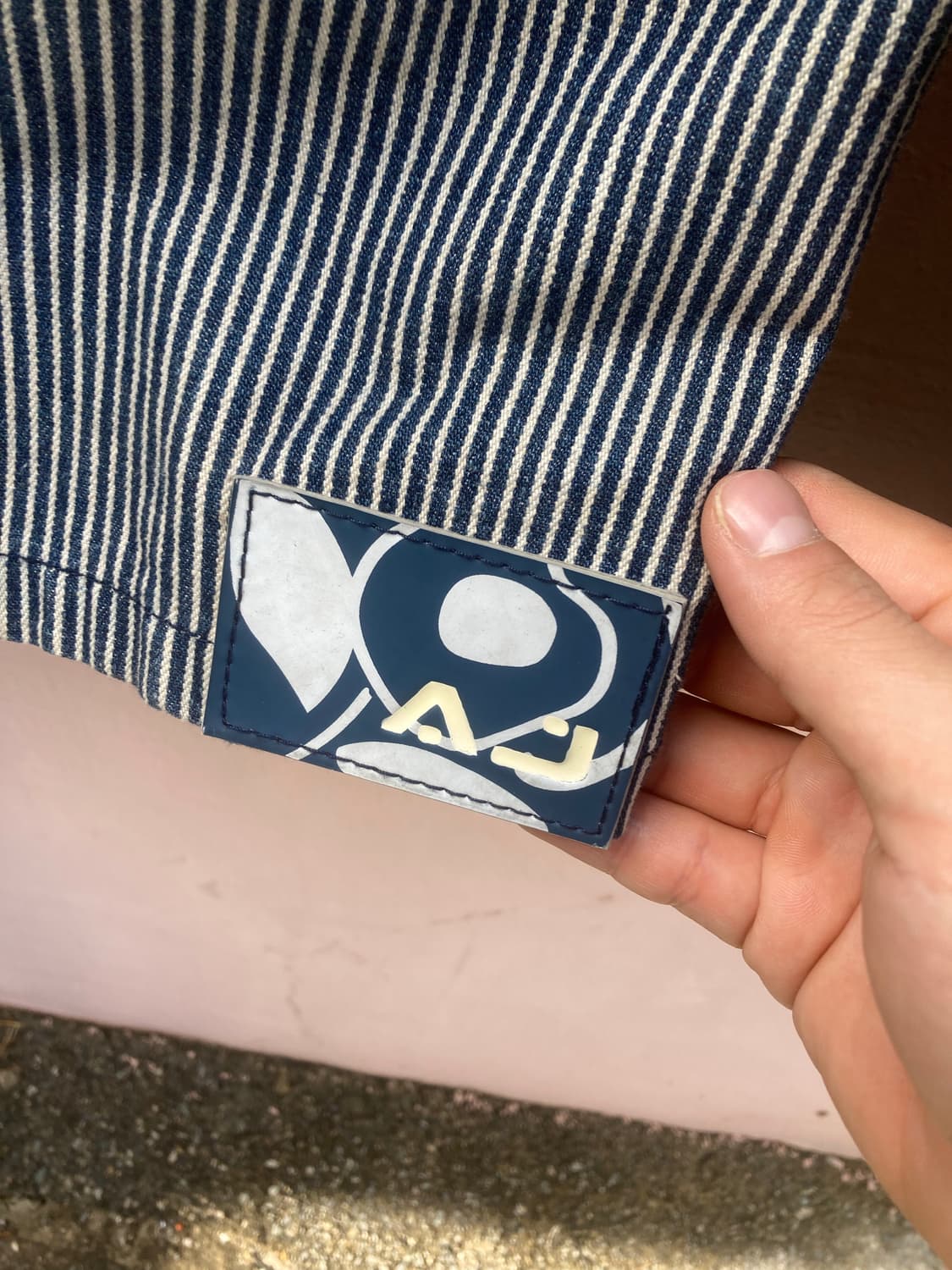 00s armani jeans hickory jacket 상품이미지4