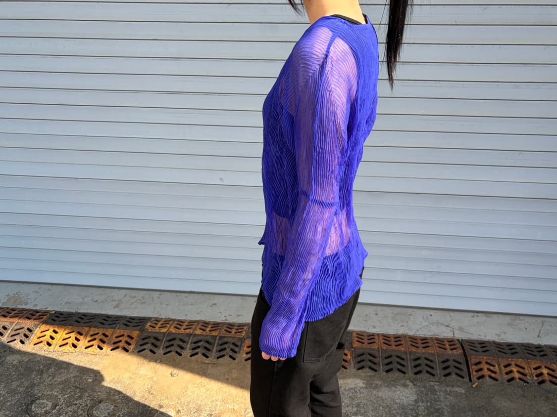 이세이미야케 쉬폰 트위스트 슬리브 상품이미지4