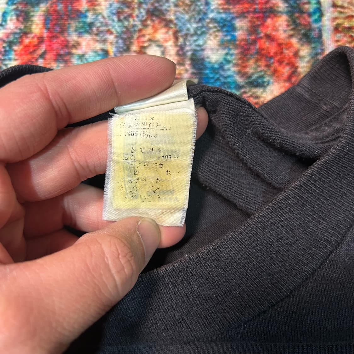 [XL] 00s 크롬하츠 CH크로스 패턴 롱슬리브(국문라벨)  상품이미지9