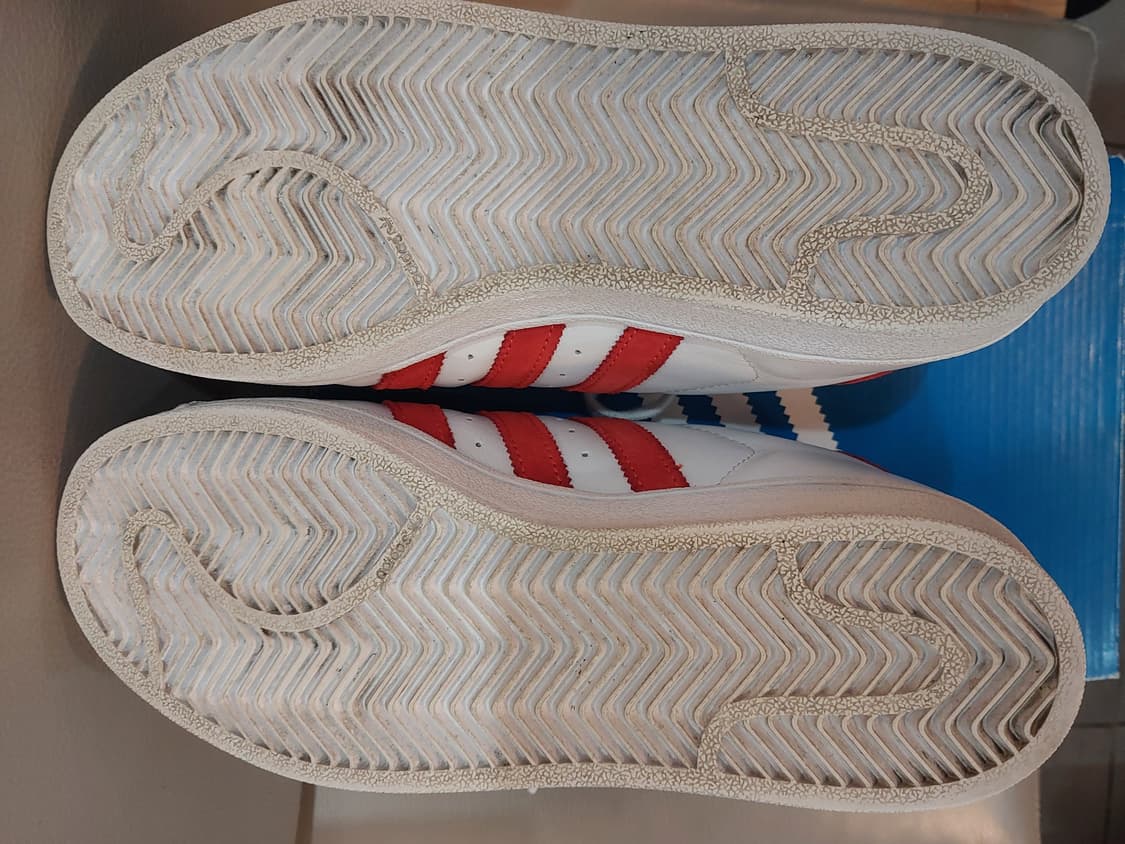 아디다스 슈퍼스타 액티브 레드 색상 남성 245mm 상품이미지7