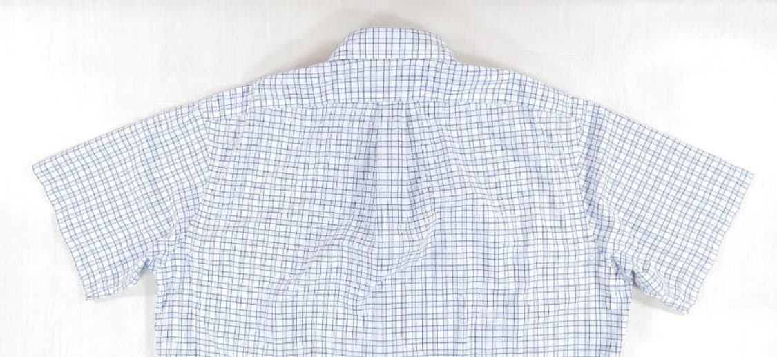 폴로 랄프로렌 블레이크 오버핏 반팔 체크셔츠 L 상품이미지5