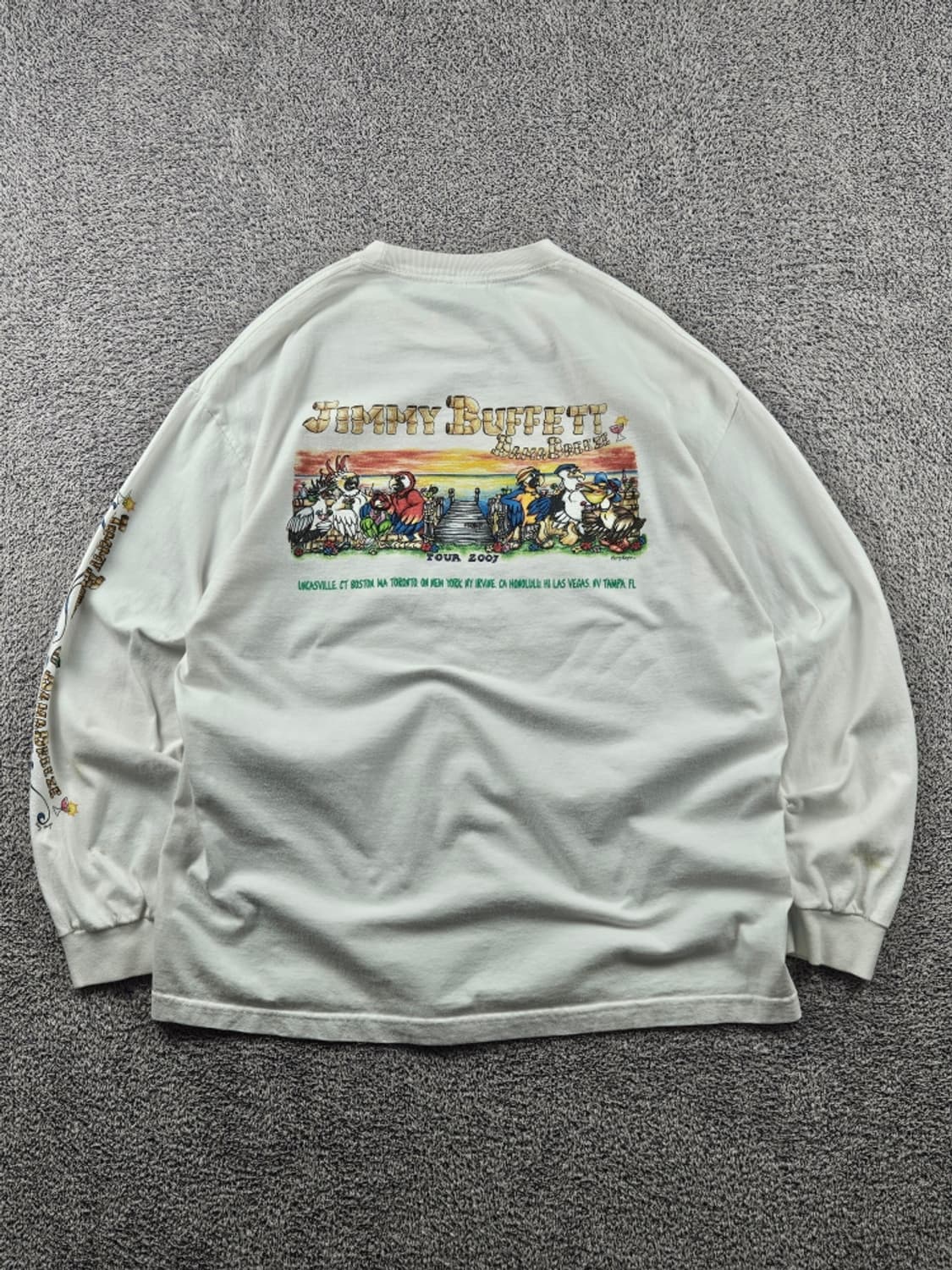 AAA 2007 JIMMY BUFFETT 롱슬리브 (XL) / 11117 상품이미지3