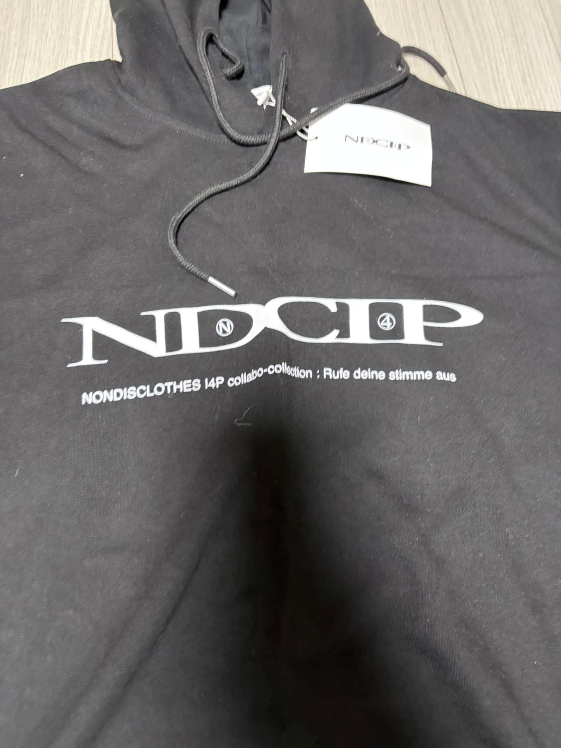 키드밀리 기리보이 콜라보 후드티 상품이미지2