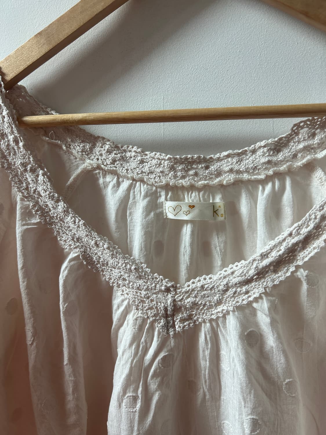 땡땡이 블라우스  상품이미지2