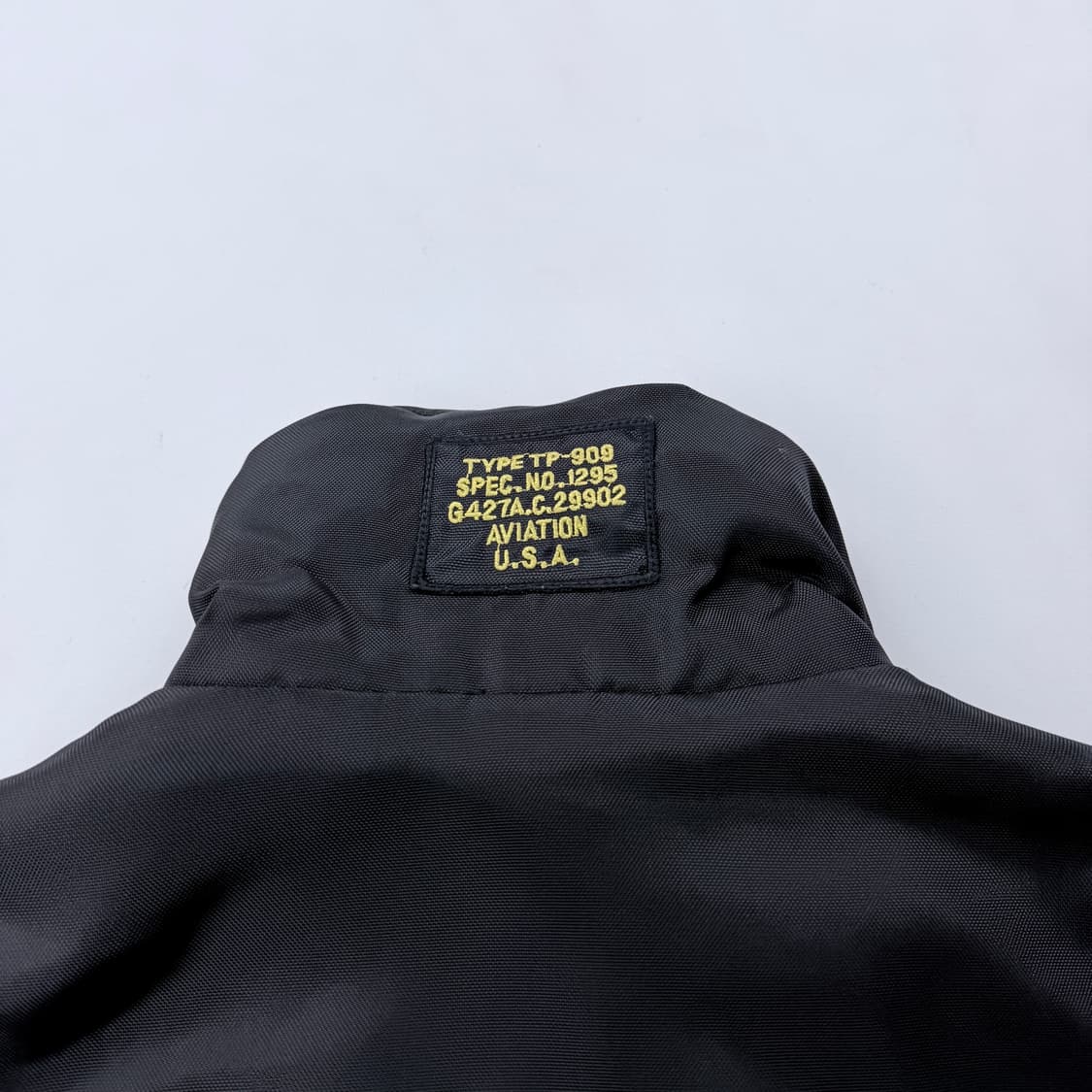 US ARMY 오리지널 미군 에비에이션 항공점퍼 TP-909 상품이미지6