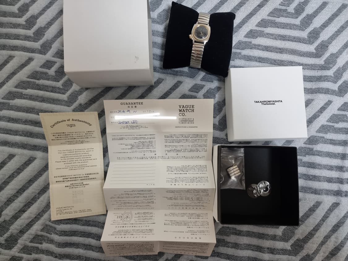 솔로이스트 바그워치 스몰 28mm 블랙 새상품 상품이미지2