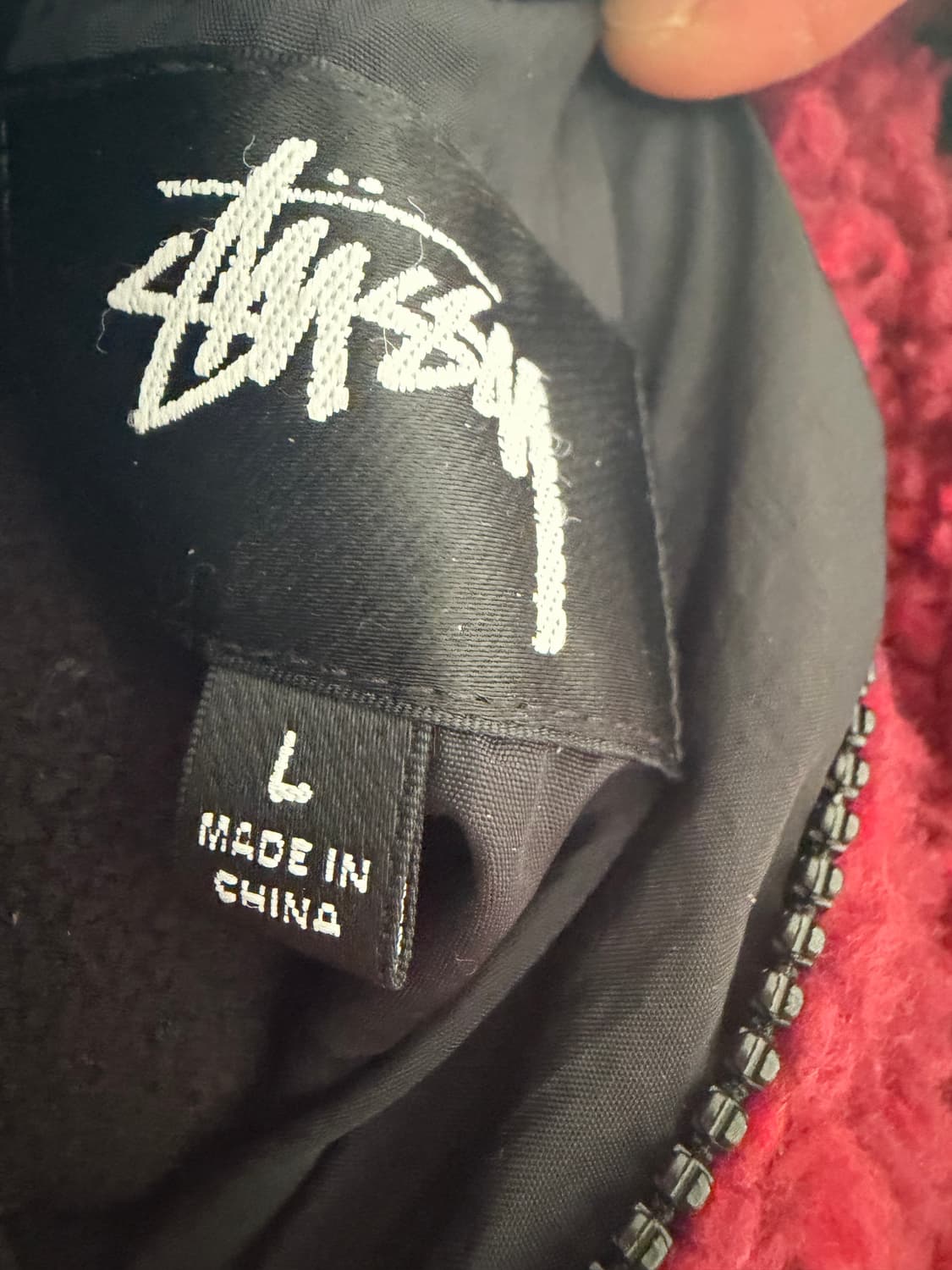 스투시 쉐르파 리버시블 후리스 라바 상품이미지5