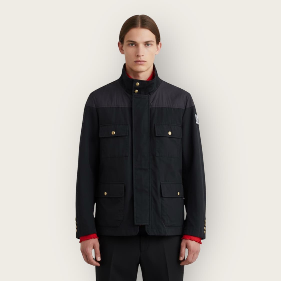 1/ 몽클레어x톰브라운 감마블루 금장버튼 자켓 상품이미지1