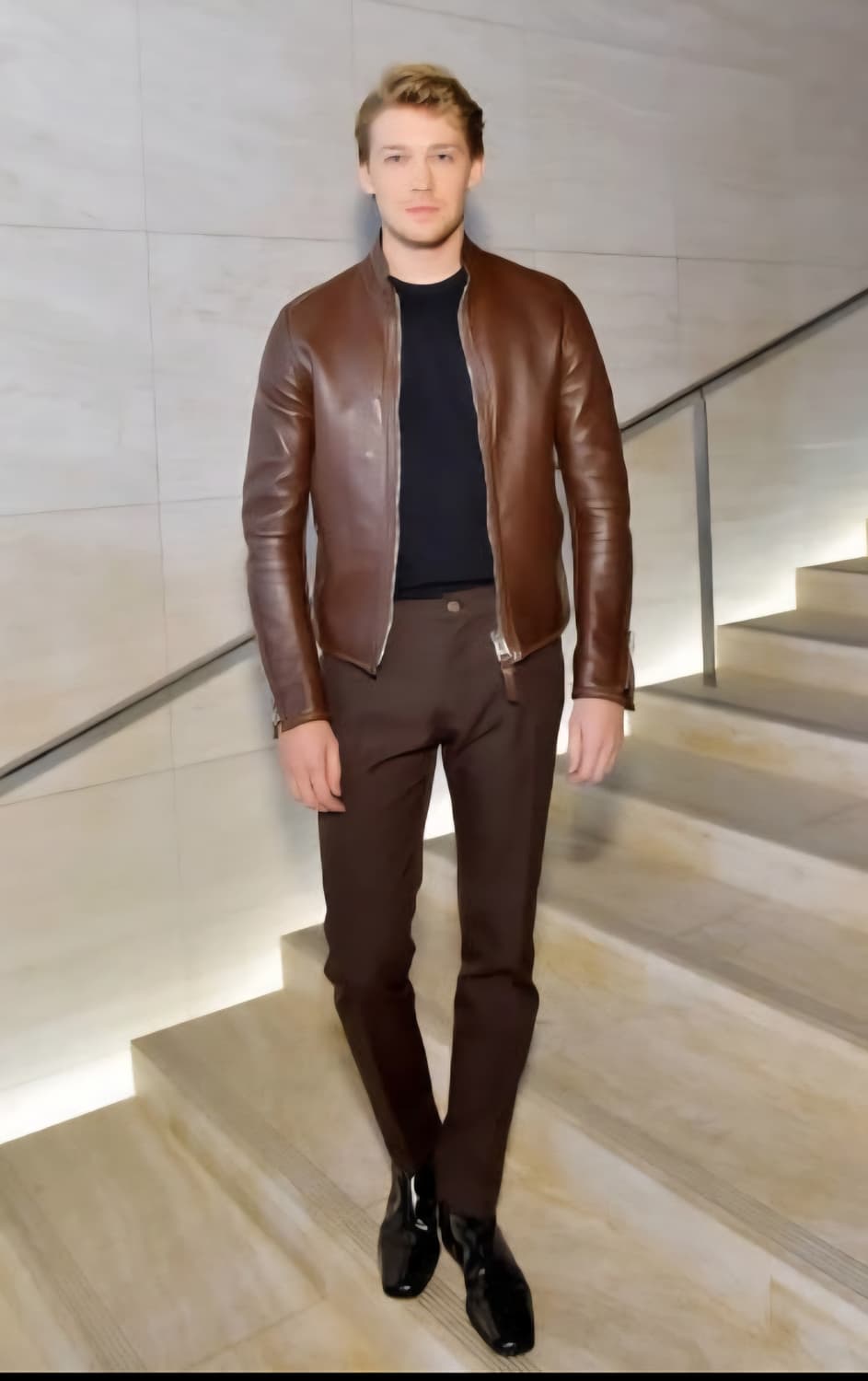 톰포드 스무스램레더 신상 바이커 가죽자켓 상품이미지3