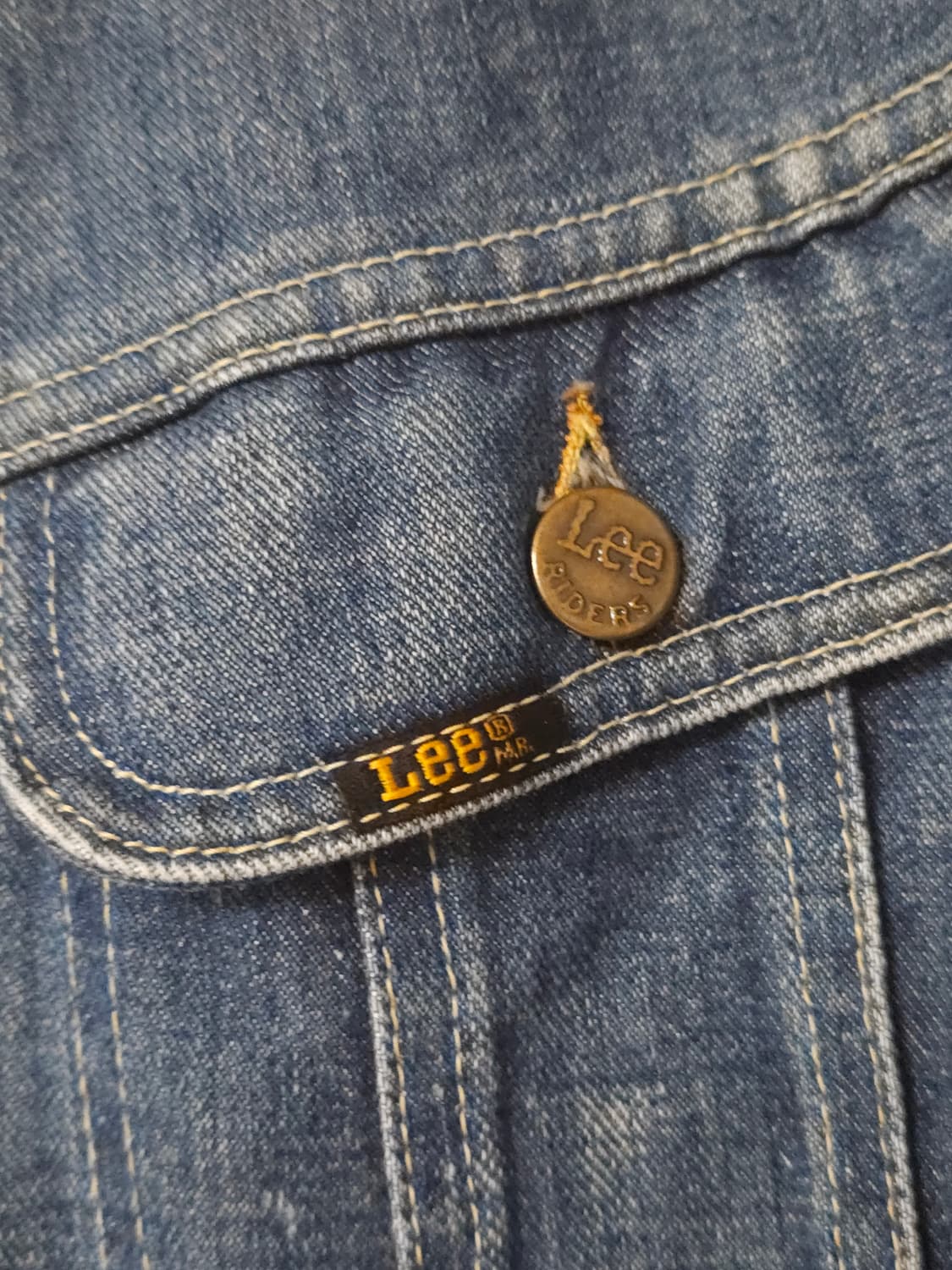 70s LEE 101j 데님 자켓 usa 상품이미지3