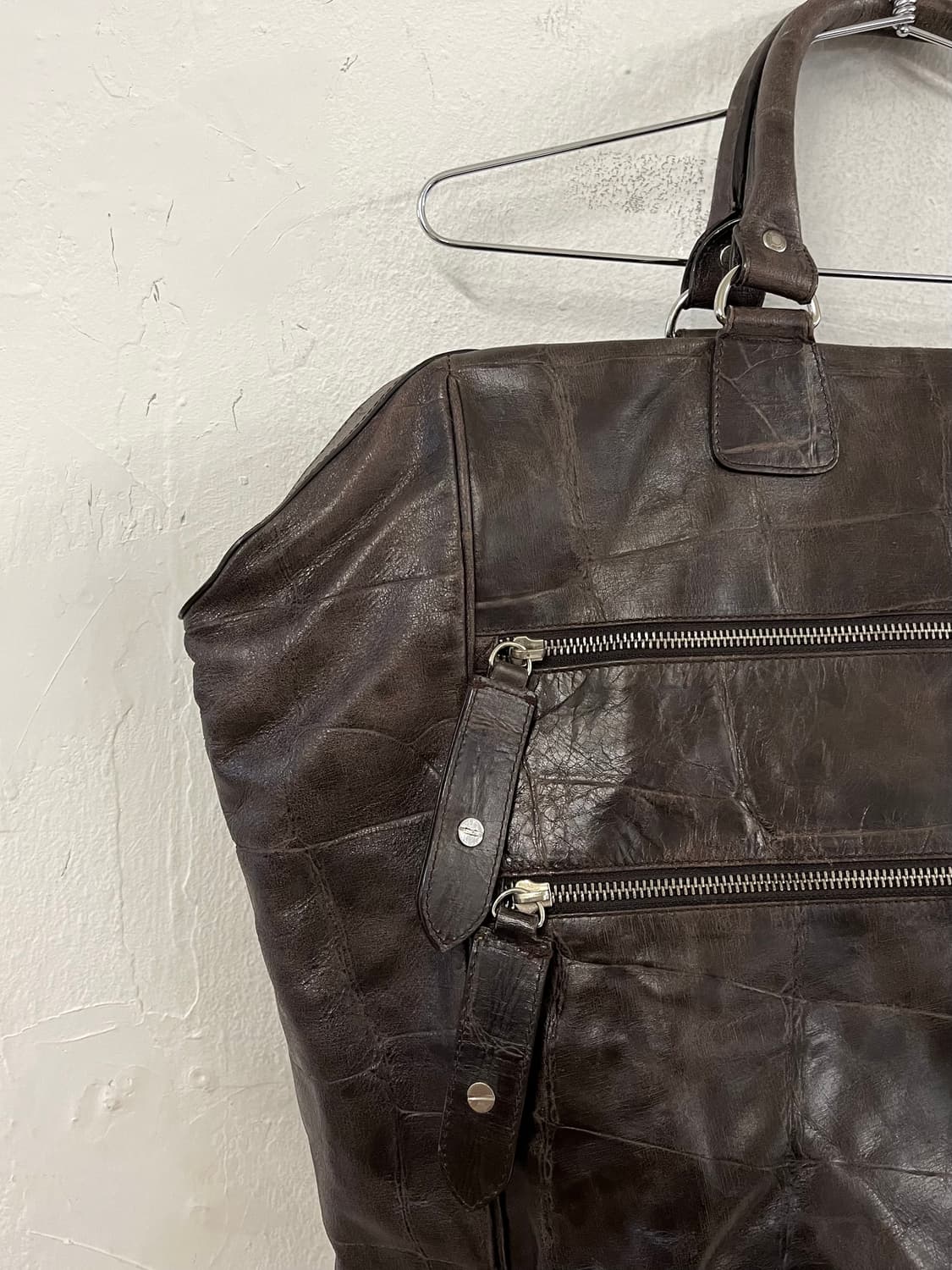 드리스 반 노튼 아카이브 레더 빅 토트백 상품이미지2