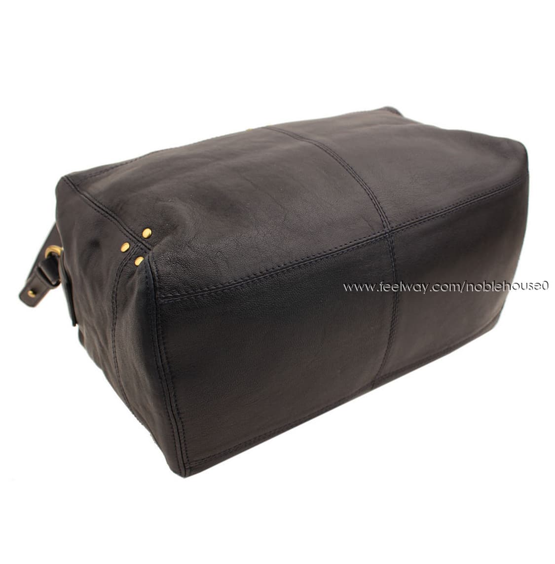 제롬드레이퓌스 블랙 램스킨 금장 스터드 토트겸 숄더백 상품이미지4