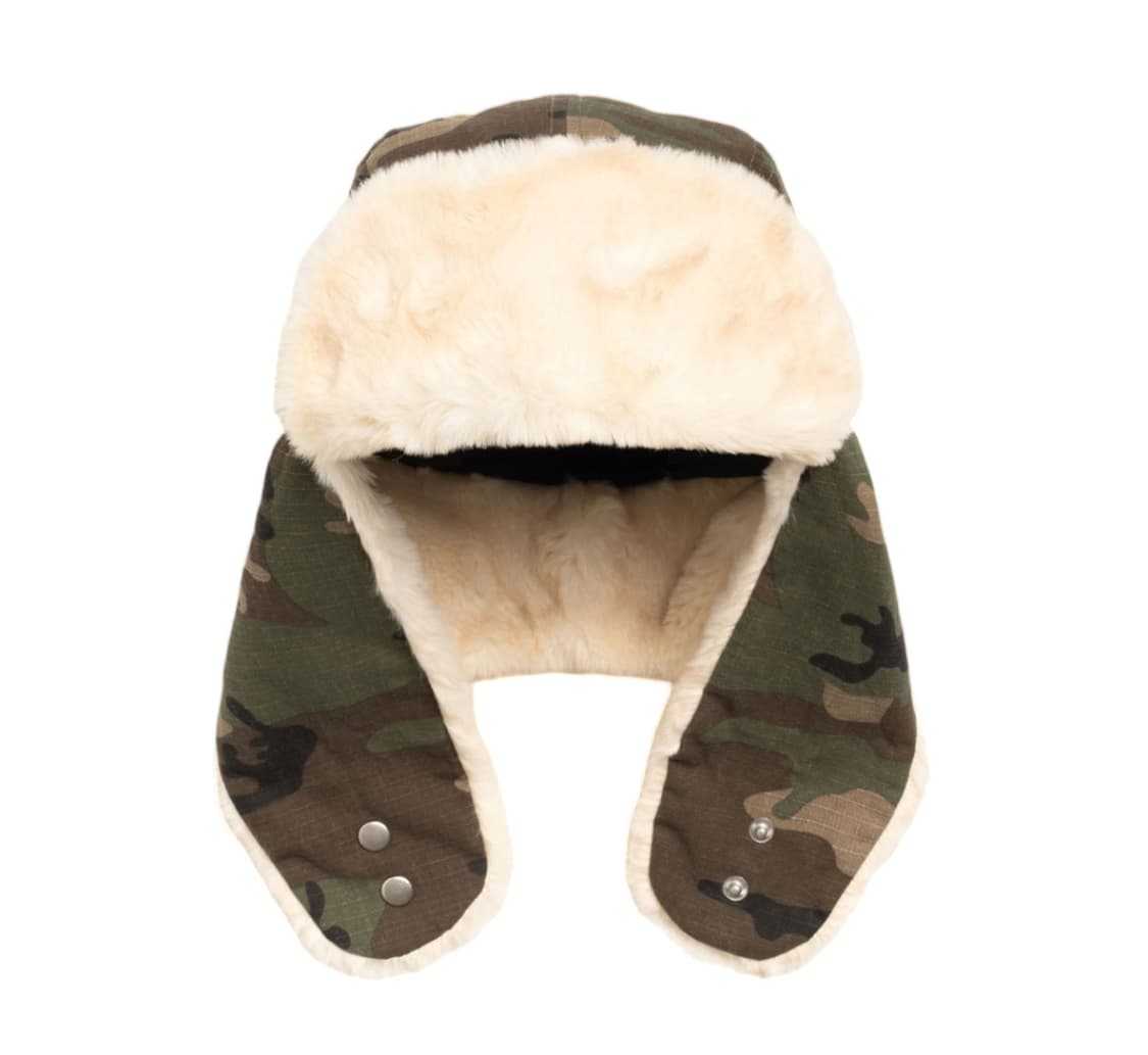 스투시 립스탑 트래퍼햇 카모 S/M 상품이미지1