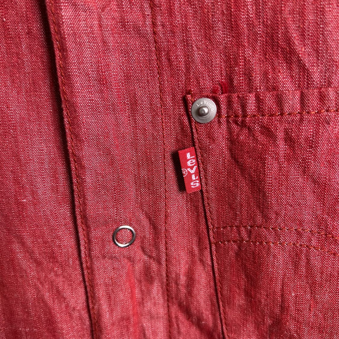 리바이스 엔지니어드 진 코튼 린넨 셔츠 L 상품이미지7