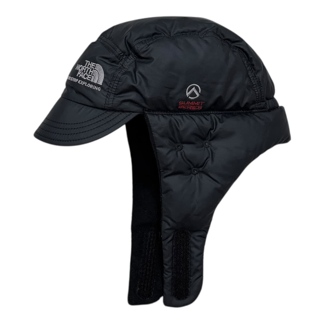 노스페이스 써밋시리즈 군밤 트루퍼햇 구스 이어머프캡 귀도리 모자 블랙 상품이미지1