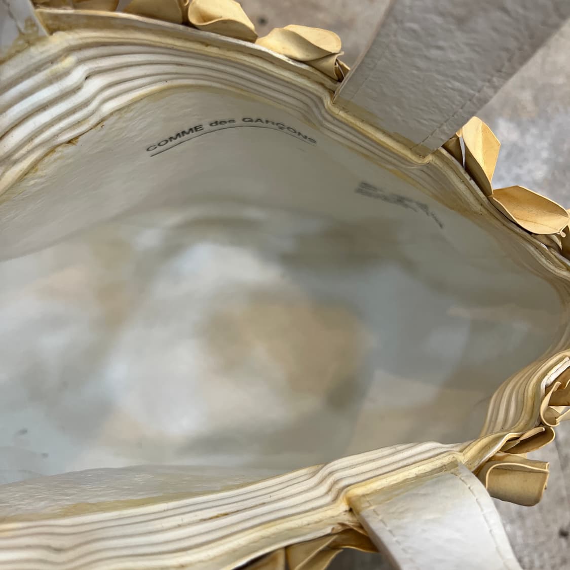 Comme Des Garcons Flower Rubber bag 상품이미지8