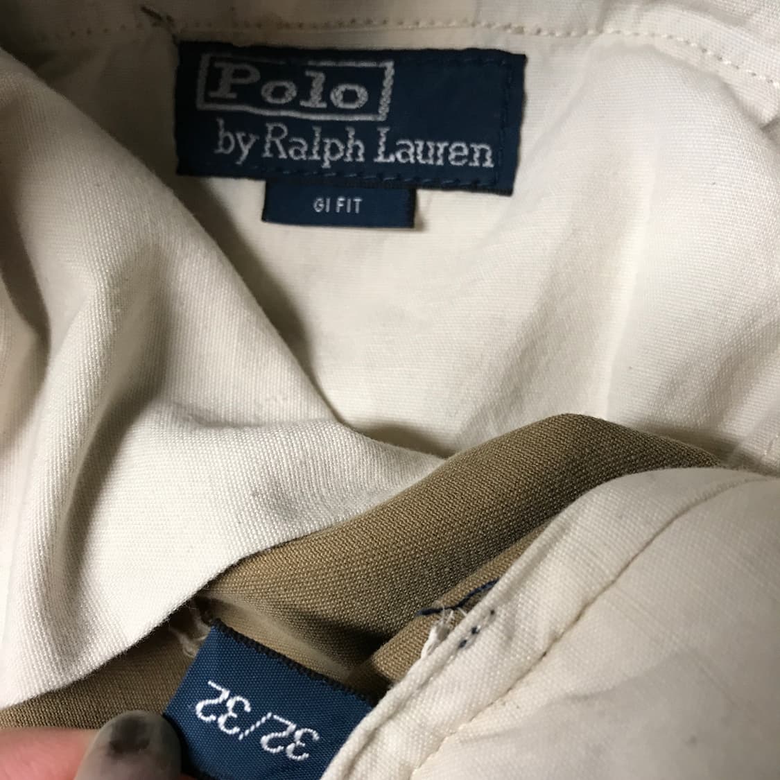 폴로 랄프로렌 멀티 자수 치노 팬츠 베이지 32/32 상품이미지6