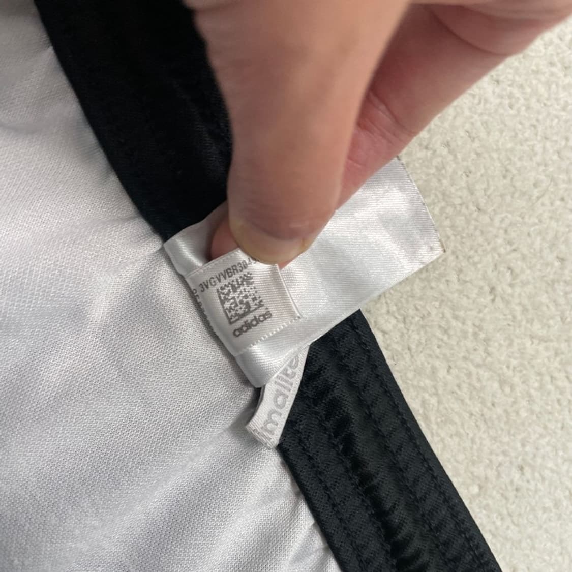 ADIDAS 백로고 트랙 쇼츠 블랙 95 상품이미지4