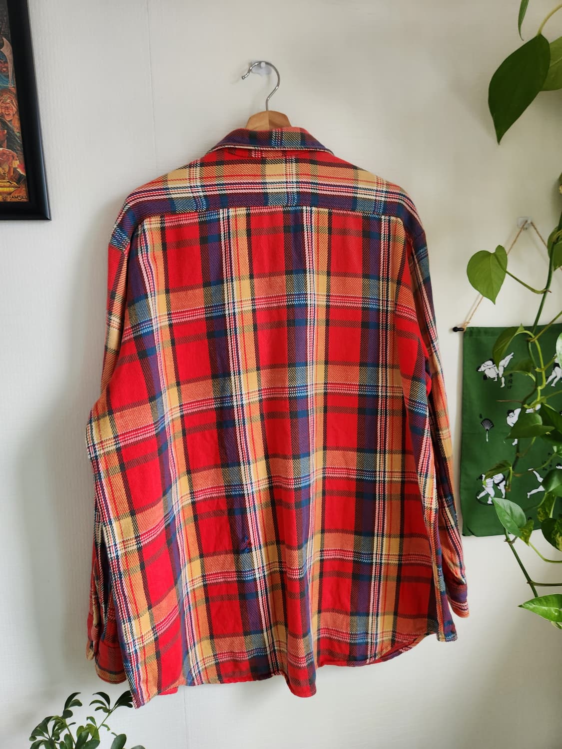 70s 제이씨페니 빅맥 워크 플란넬 셔츠(USAmade) 상품이미지7