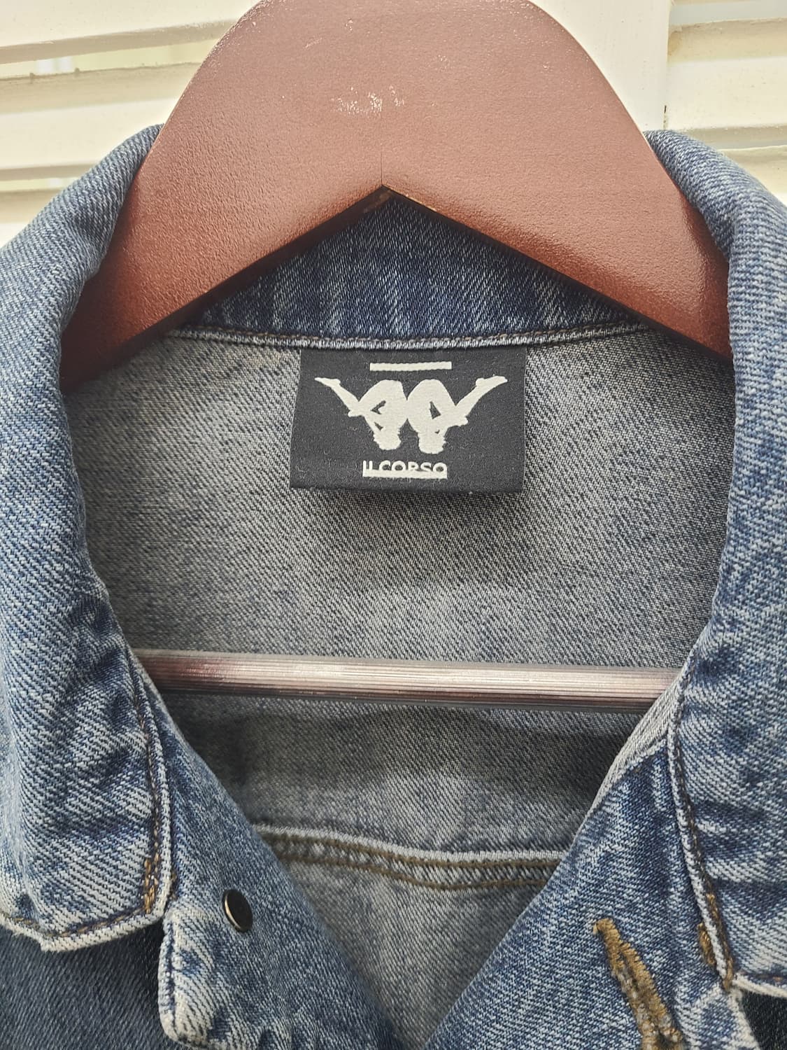 일꼬르소 카파 데님 트러커 자켓 상품이미지2