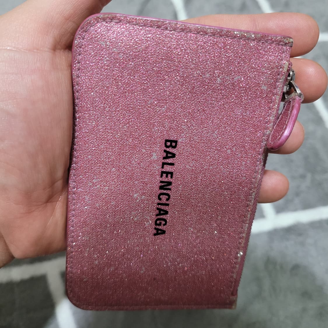 정품 발렌시아가 여성 지퍼 카드지갑 상품이미지2