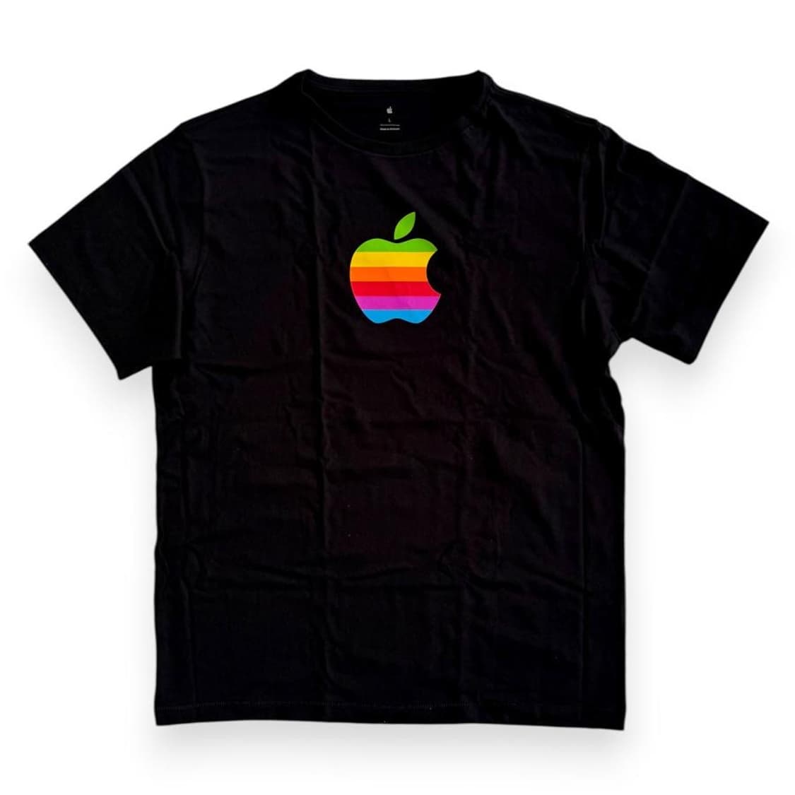 Apple rainbow logo T-shirt  상품이미지1