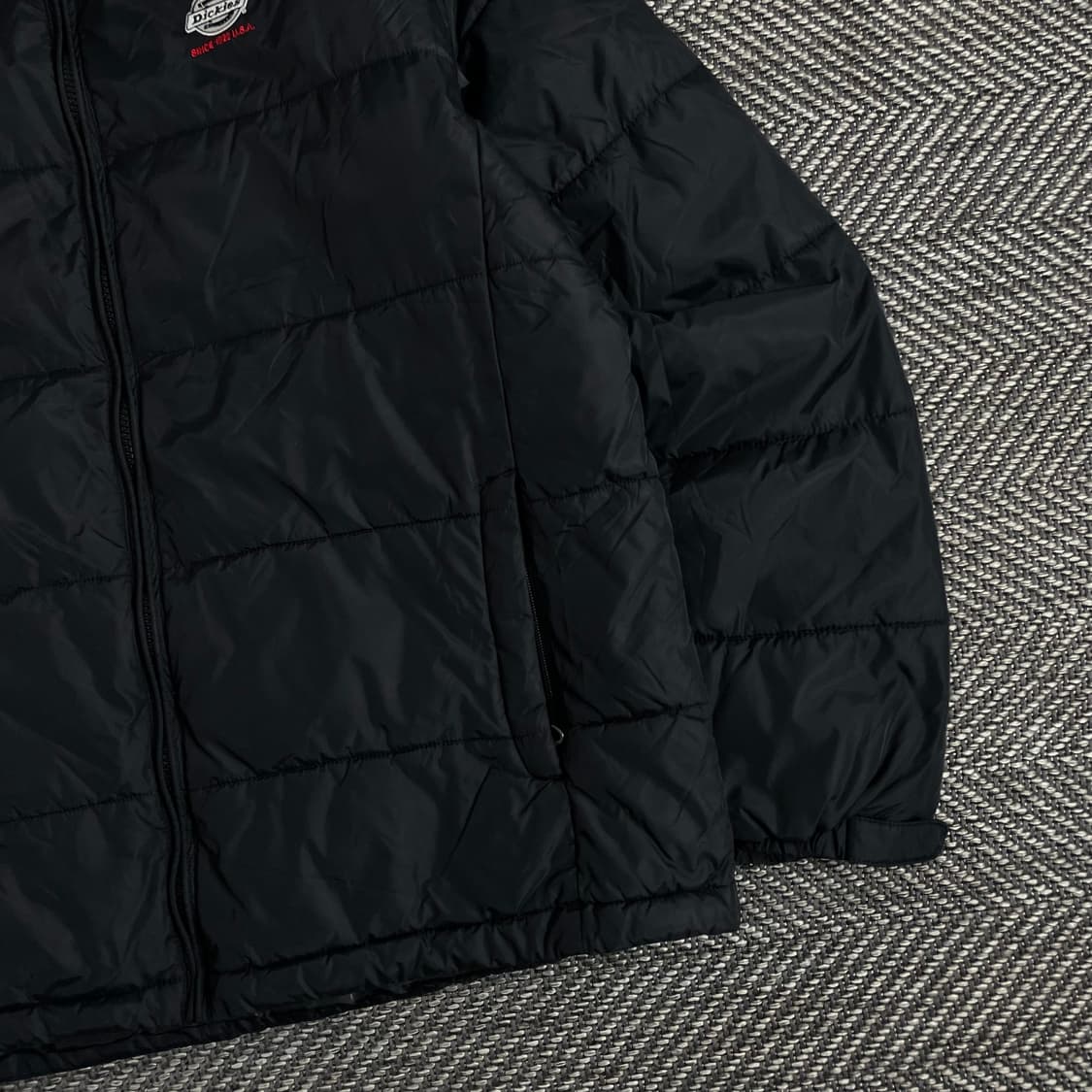 디키즈 USA 오리지날 블랙 퀼티드 자켓o 2892 상품이미지2