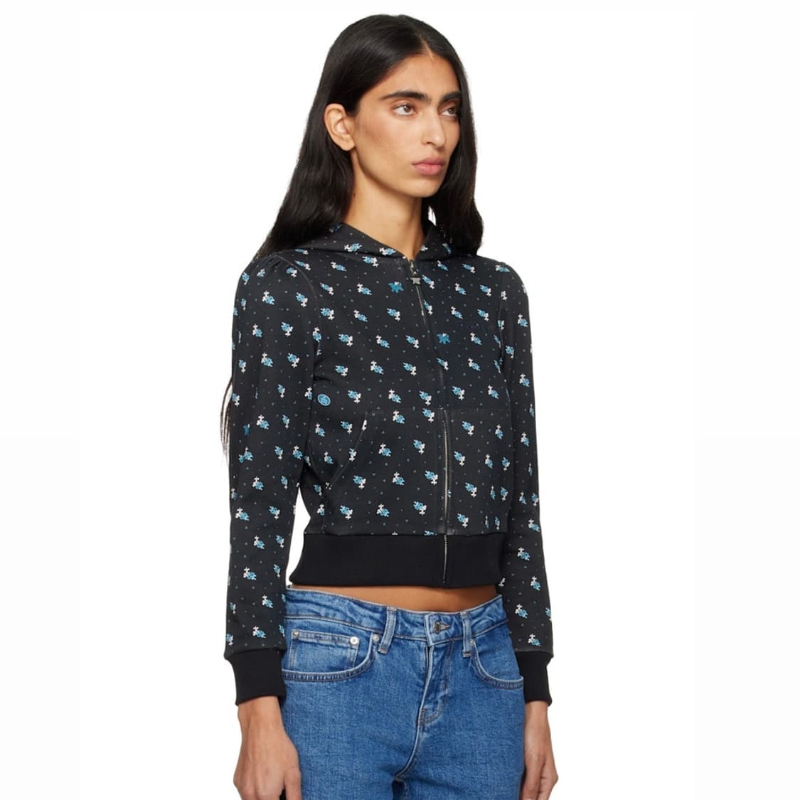 [XS,S,M]샌디리앙 25fw 카다멈 후드집업/네이비 상품이미지1