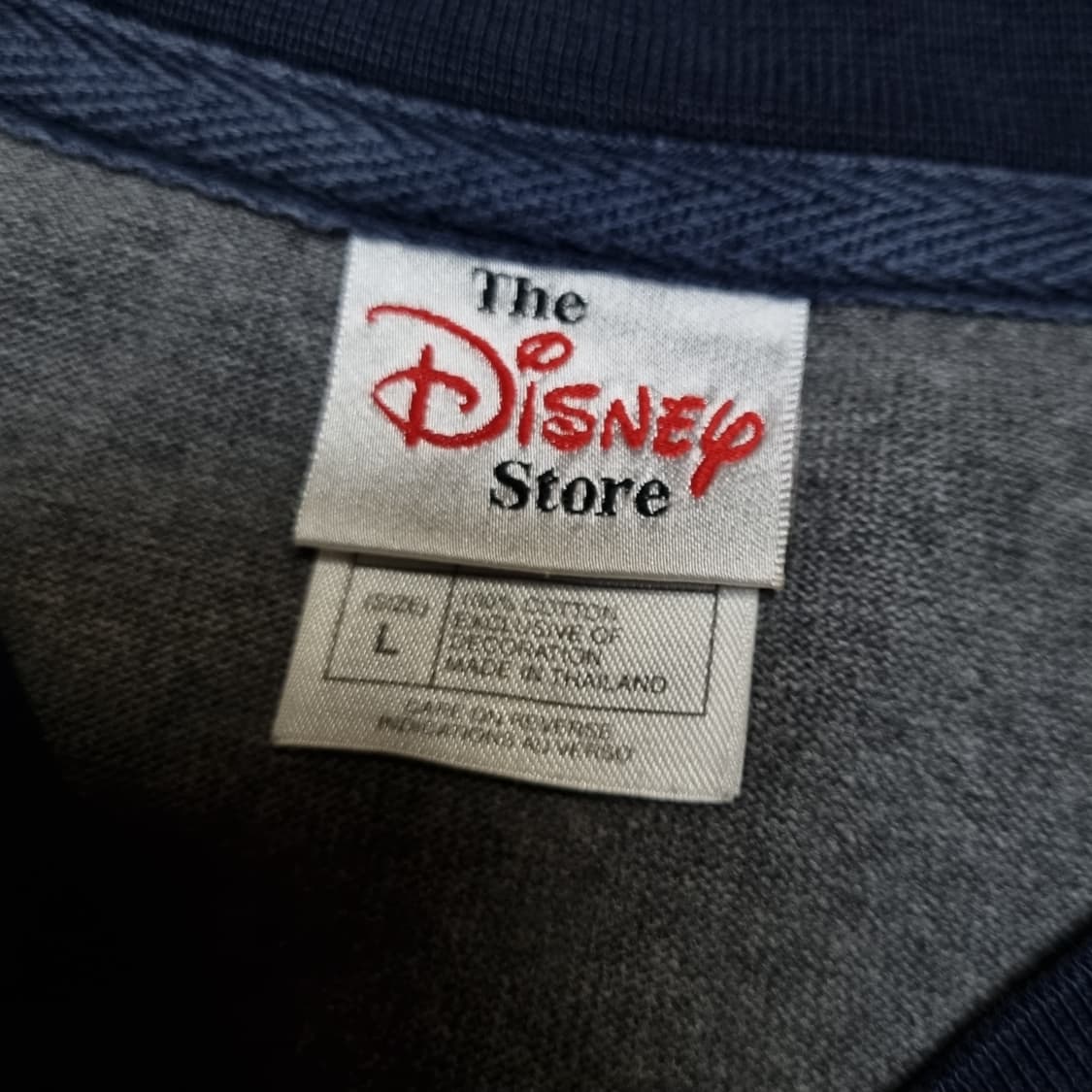 빈티지 디즈니 스토어 이요르 풋볼 티셔츠 롱슬리브 L 져지 긴팔 usa
 상품이미지7