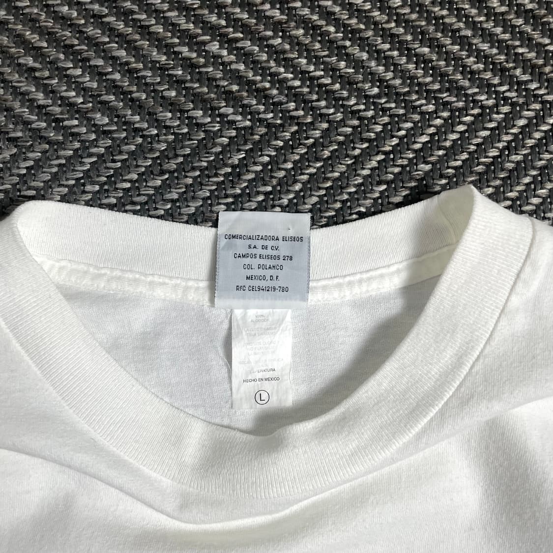 00s 하드락카페 프린팅 화이트 반팔 티셔츠 o 4844 상품이미지5