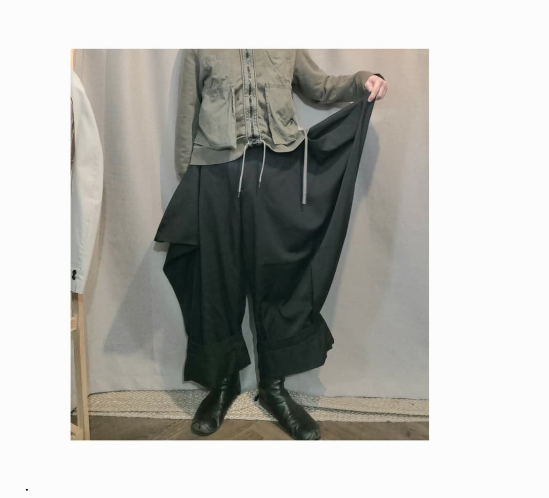Jean paul gaultier button Wide Pants 상품이미지1