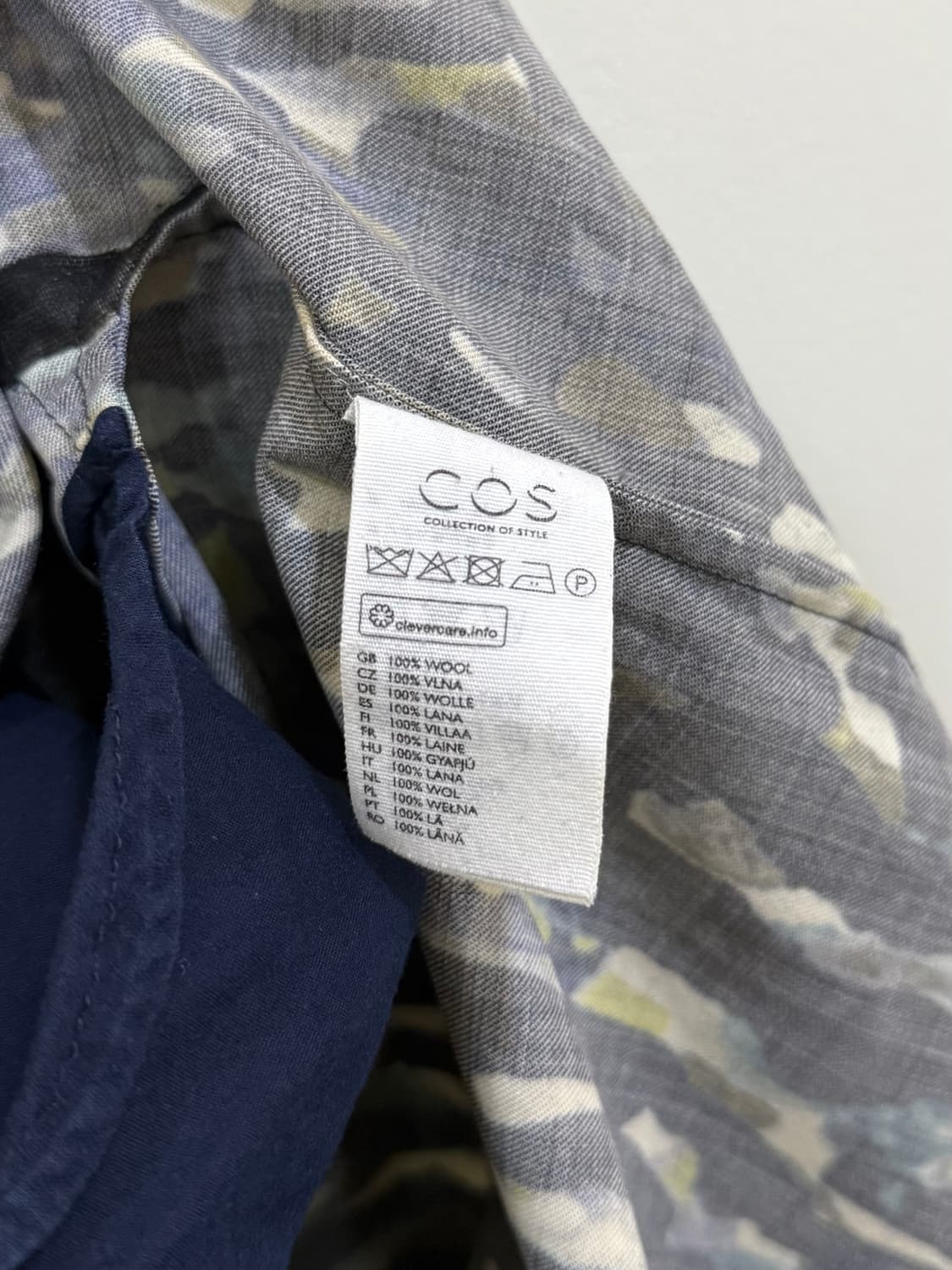 코스 cos 카모플라주 원피스 정품 상품이미지5