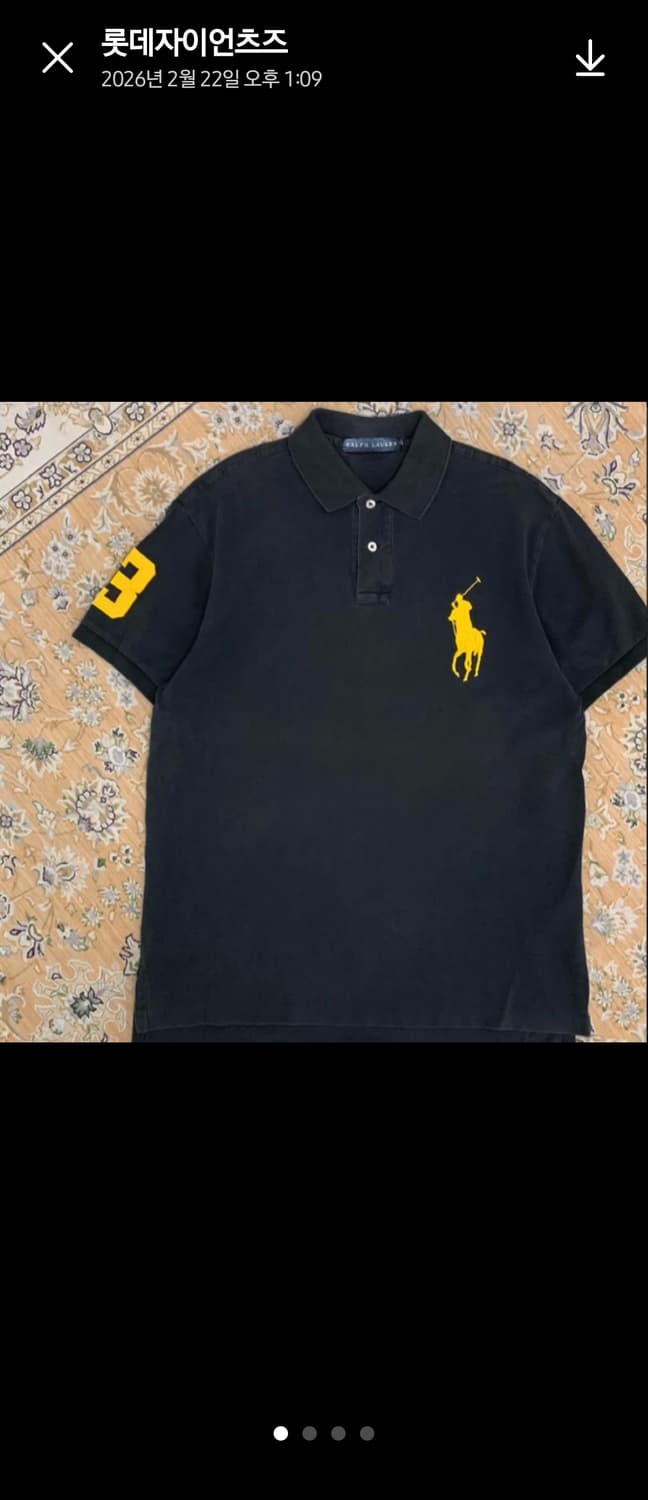 폴로 금장 빅포니 반팔 상품이미지2