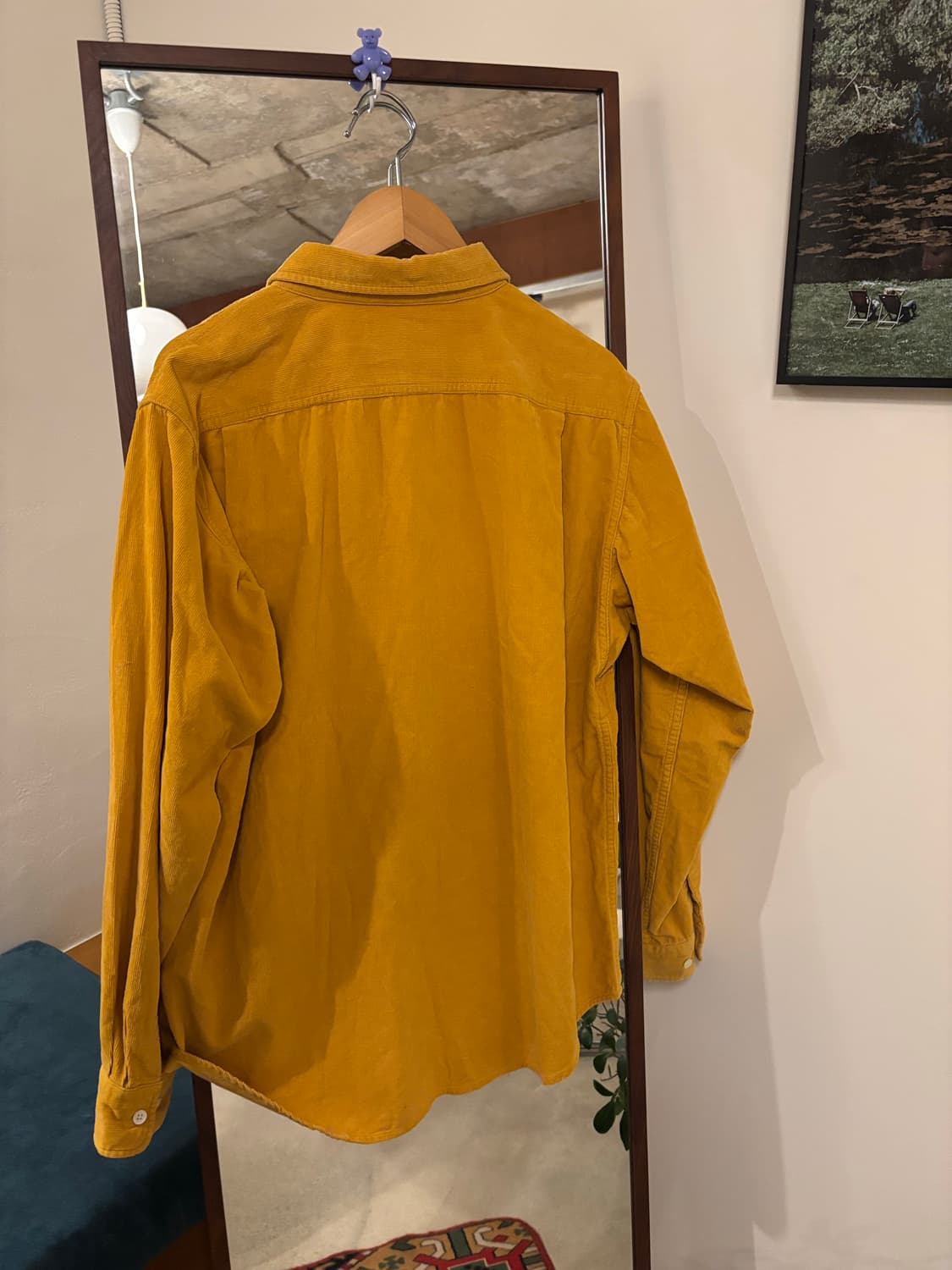 노스페이스 퍼플라벨 코듀로이 셔츠 머스타드 상품이미지6