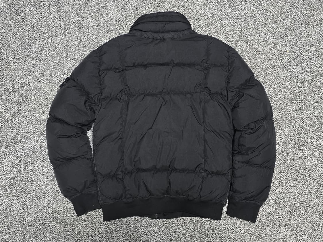 [S] 스톤아일랜드 크링클렙스 다운 패딩 블랙 상품이미지2