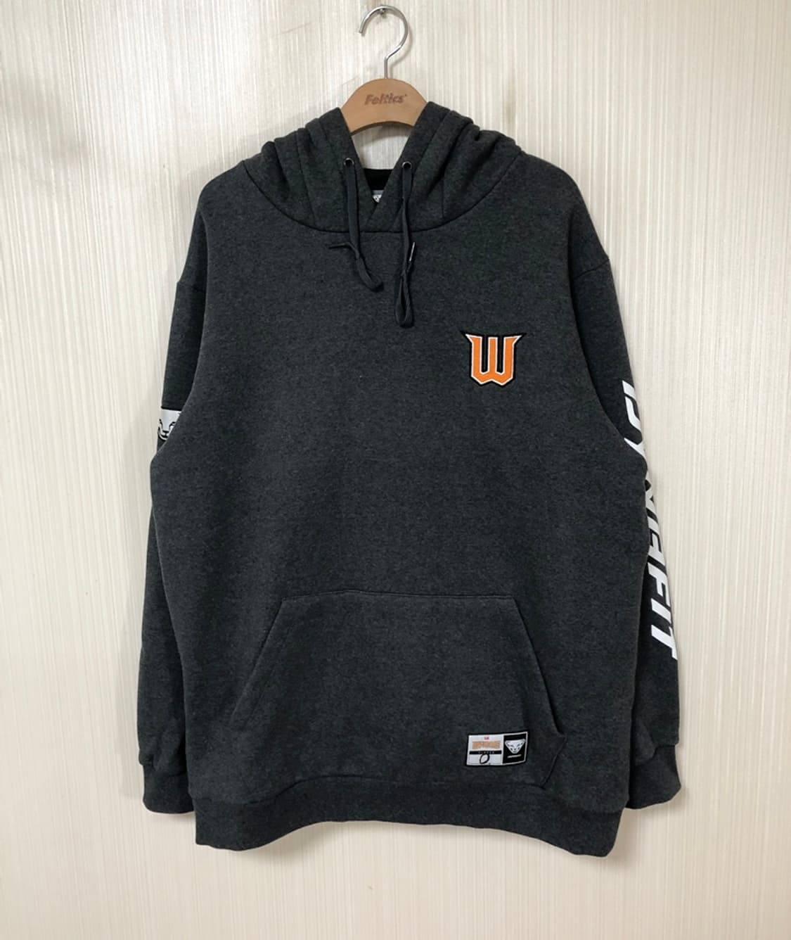 KBO 다이나핏 SK와이번스 선수실착 플리스 풀오버후디 110 #0 상품이미지1