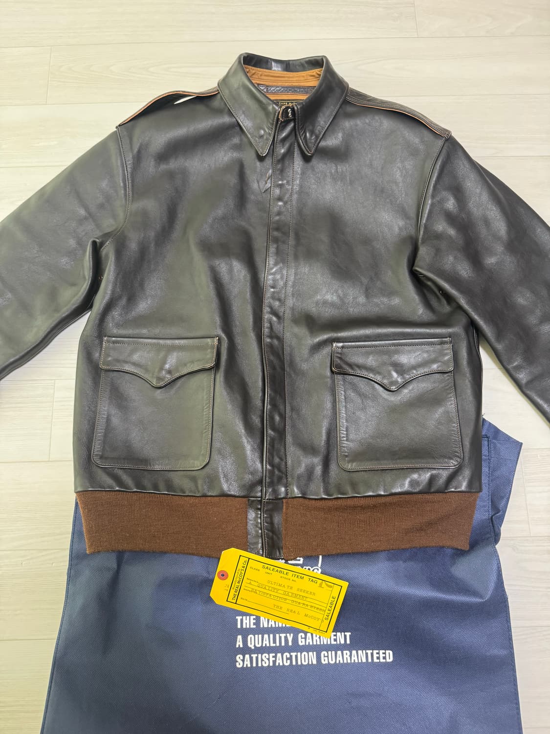 리얼맥코이 a2자켓 44사이즈 mj22001 상품이미지1