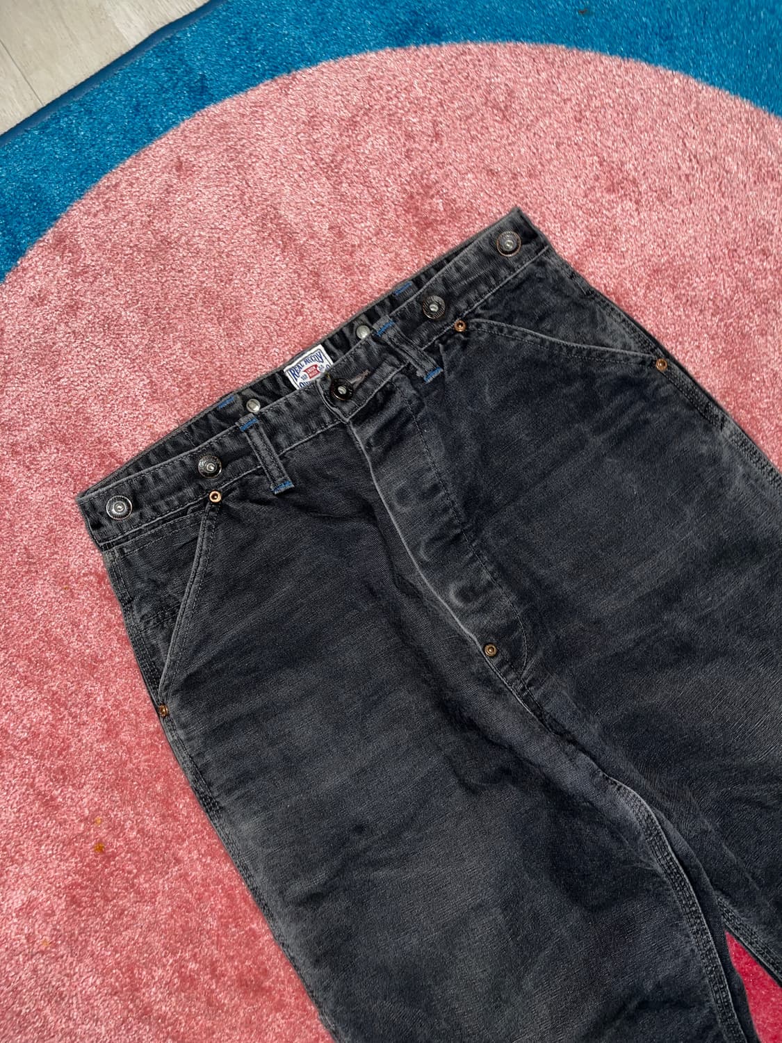 리얼맥코이 다크그레이 카펜터 워크팬츠 상품이미지2